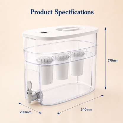 9L Multi-Filter Benchtop Alkaline Water Filter
